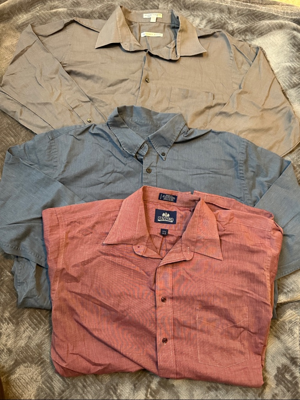 Lot of 3 Men’s Dress Shirts